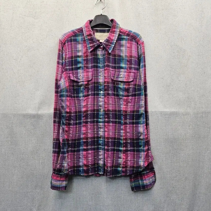 [BUNJANG] American Eagle Outfitters Pink Plaid Shirt / American Eagle Outfitters 핑크 체크 셔츠 248.
