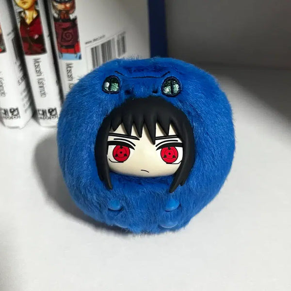 [BUNJANG] Naruto Sasuke Dongle Nabubu Plush Doll / 나루토) 탑토이 사스케 동글 나부부 누이 인형