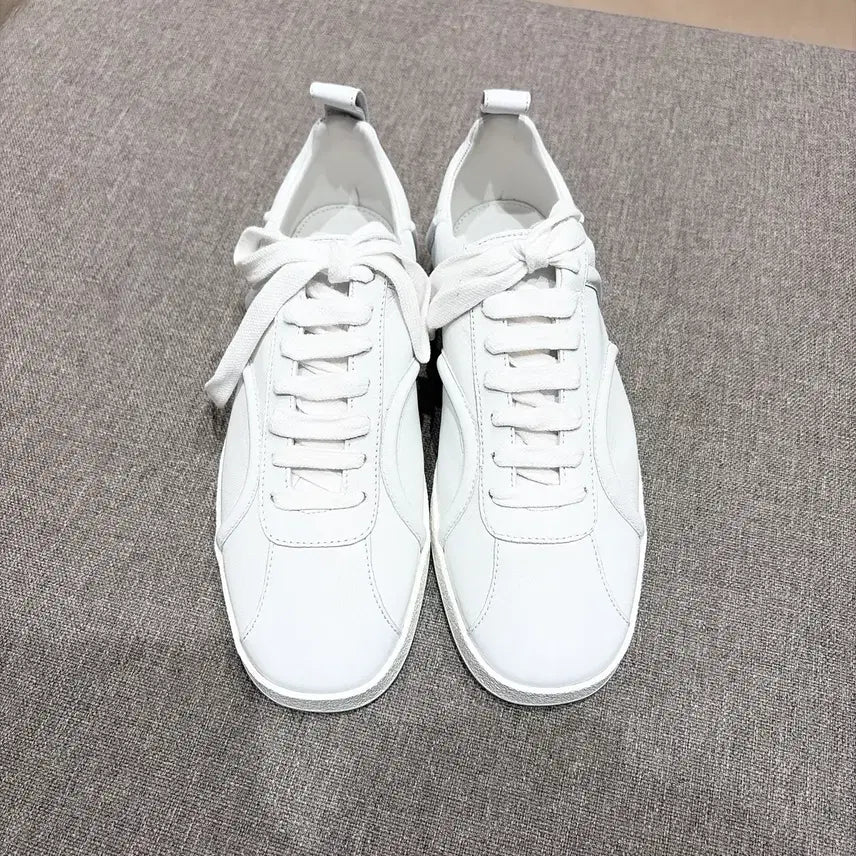 [BUNJANG] Toteme Women's White Lambskin Sneakers / (정품/새상품) TOTEME 토템 여성 화이트 램스킨 스니커즈