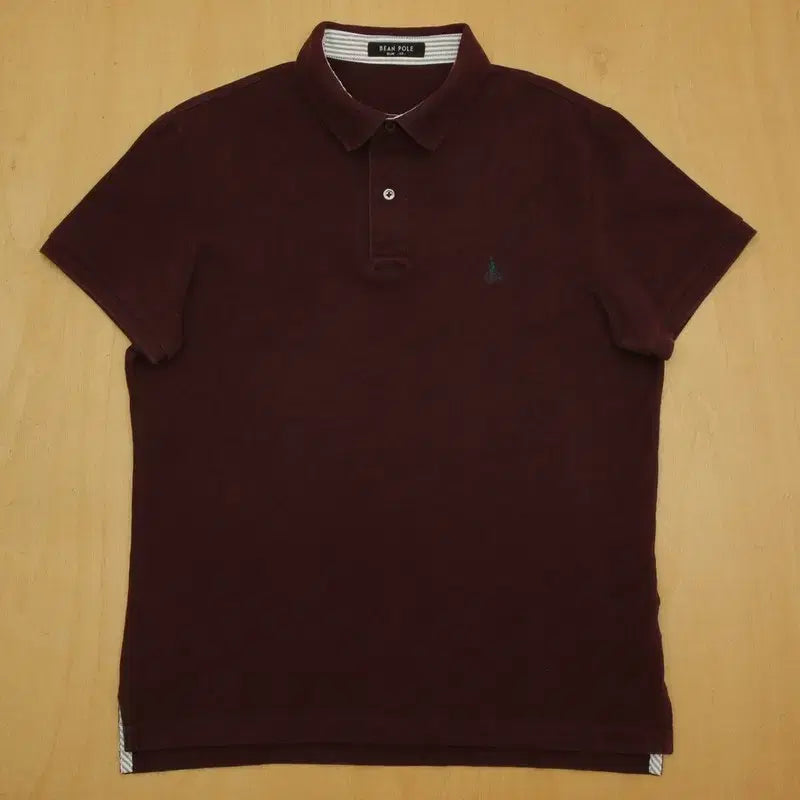 [BUNJANG] Beanpole Short-Sleeve Collar T-Shirt 100 B-2420 / 빈폴 반팔 카라티 100 B-2420