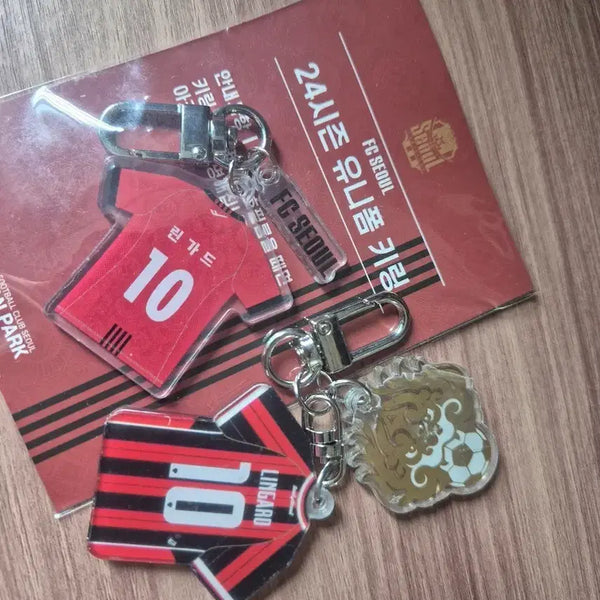 [BUNJANG] Lingard 24/25 Season Champions League Jersey Keychain Bundle Set / 린가드 유니폼 키링 판매합니다