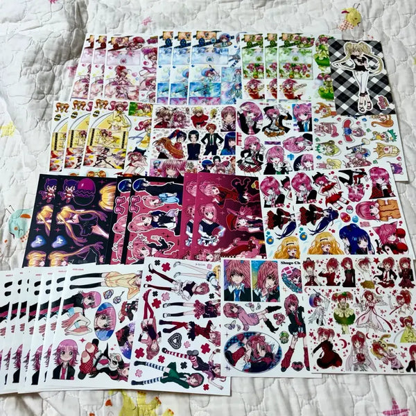 [BUNJANG] Character Transformation (Shugo Chara!) Sticker Set / 애니인스 캐릭캐릭체인지 인믹