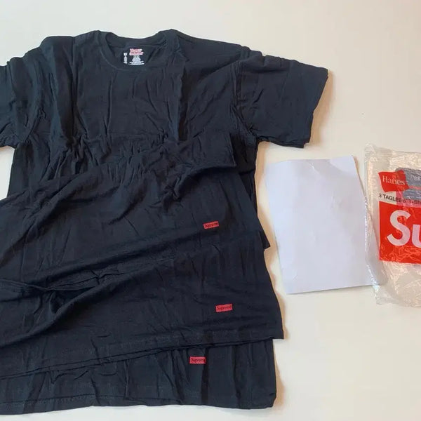 [BUNJANG] Supreme Haines T-shirt / 슈프림 헤인즈 반팔티 m 3장