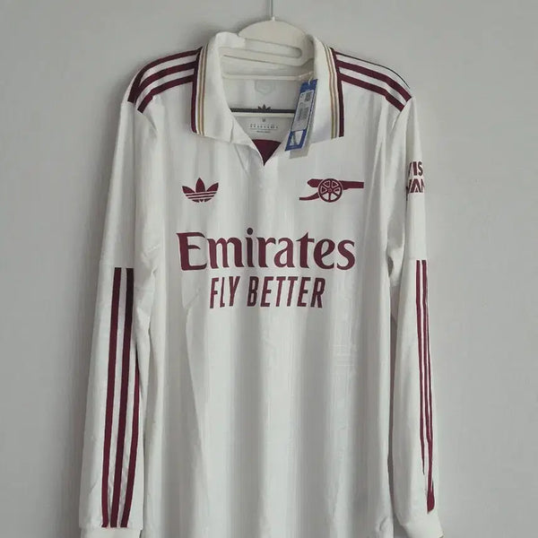 [BUNJANG] Arsenal 2025-2026 Third Long Sleeve Kit - Men's M / [택채] 25-26 아스날 써드 긴팔 킷