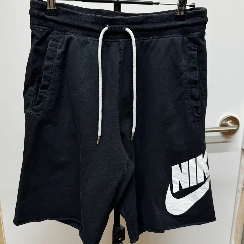 [BUNJANG] Nike Sweat Shorts Black Size S / 나이키 스웻 쭈리 반바지 S 블랙 미국직수입 트레이닝 반바지