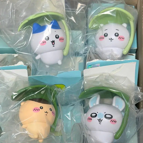[BUNJANG] Monchichi Chiikawa Lotte Cinema Umbrella Figure (Sealed) / 원가이하)모몽가)먼작귀 치이카와 롯데시네마 우산 피규어 미개봉 양도