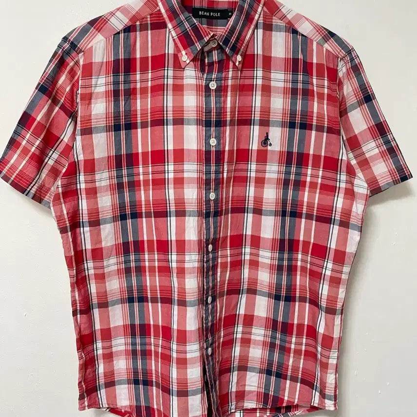 [BUNJANG] Beanpole Men's Short Sleeve Shirt / 95-100 빈폴 반팔 셔츠 남방 정품