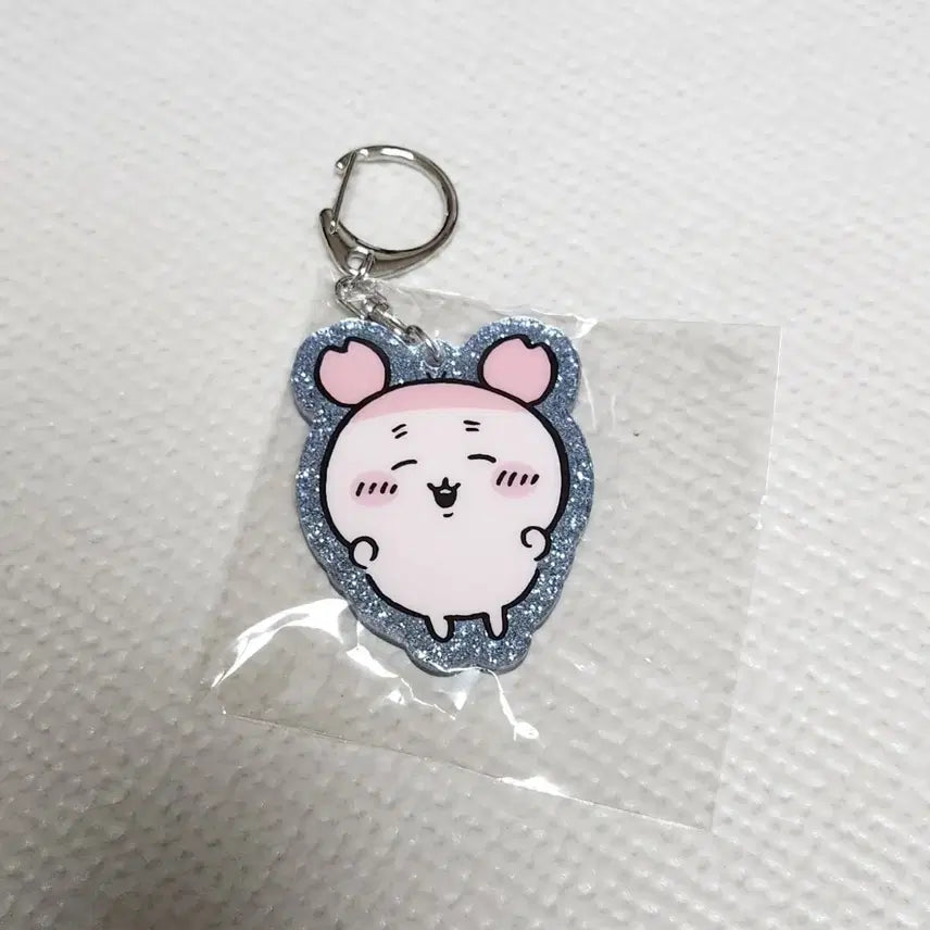 [BUNJANG] Cheekawa Friends Kani Acrylic Keyring Holder / 먼작귀 치이카와 프렌즈 카니 아크릴 키링 키홀더