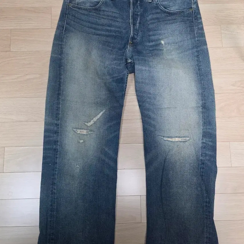 [BUNJANG] RRL Straight Fit Denim Pants (Size 36/32) / RRL 더블알엘 스트레이트팬츠 데님팬츠  36/32