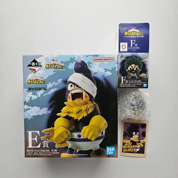 [BUNJANG] My Hero Academia Mineta Minoru Ichiban Kuji Figure & Chokonokko, Pascha Bundle Set (Sealed) / 히로아카 이치방 쿠지 미네타 미노루 E상 피규어, F상 초코노코, 추억 파샤 미개봉 일괄