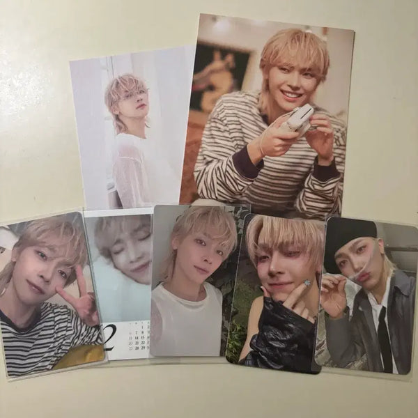 [BUNJANG] ENHYPEN Nicholas Signed Postcard & Photocard Bundle / 앤팀 니콜라스 시그 & 포카