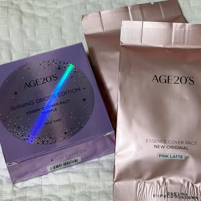 [BUNJANG] Age 20's Pink Latte Cushion Foundation 23 / (새상품) 에이지투웨니스 쿠션 23호