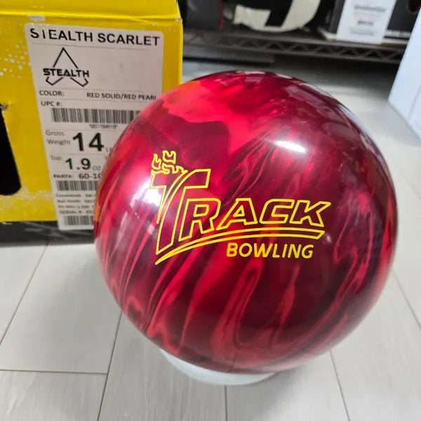 [BUNJANG] Stealth Scarlet Solid Bowling Ball 14lb New / 스텔스 스칼렛 솔리드 볼링공14p새상품