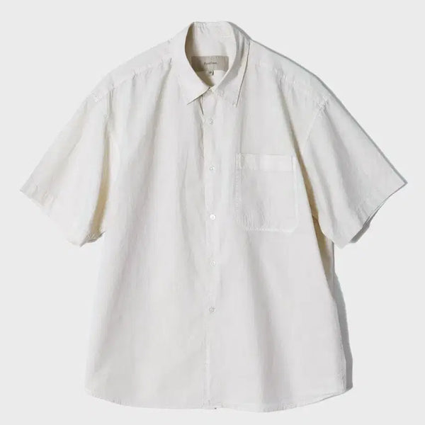 [BUNJANG] 1st Floor Dyed Summer Shirt Butter / 퍼스트플로어 다이드 썸머셔츠 버터 44