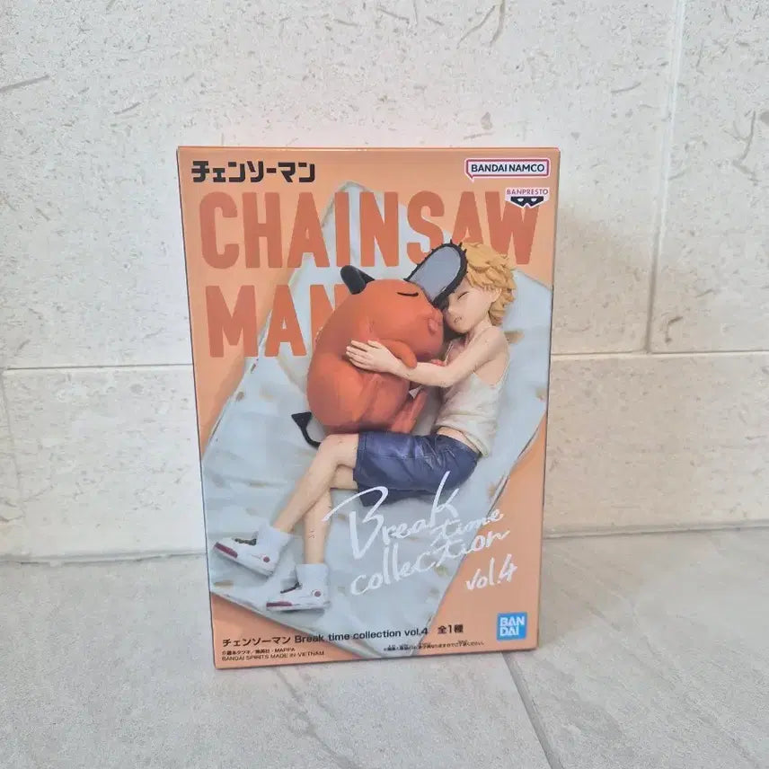 [BUNJANG] Chainsaw Man Break Time Vol.4 Denji & Pochita Figure (Sealed) / 체인소맨 브레이크 타임 vol.4 덴지&포치타(미개봉)