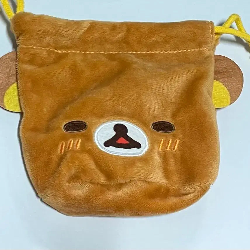[BUNJANG] Rilakkuma Fluffy Face Lucky Bag Pouch 2 / 리락쿠마) 폭신폭신 페이스 복주머니2 파우치