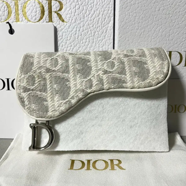 [BUNJANG] Dior Oblique Saddle Card Holder / [새상품급] 디올 오블리크 새들 카드지갑