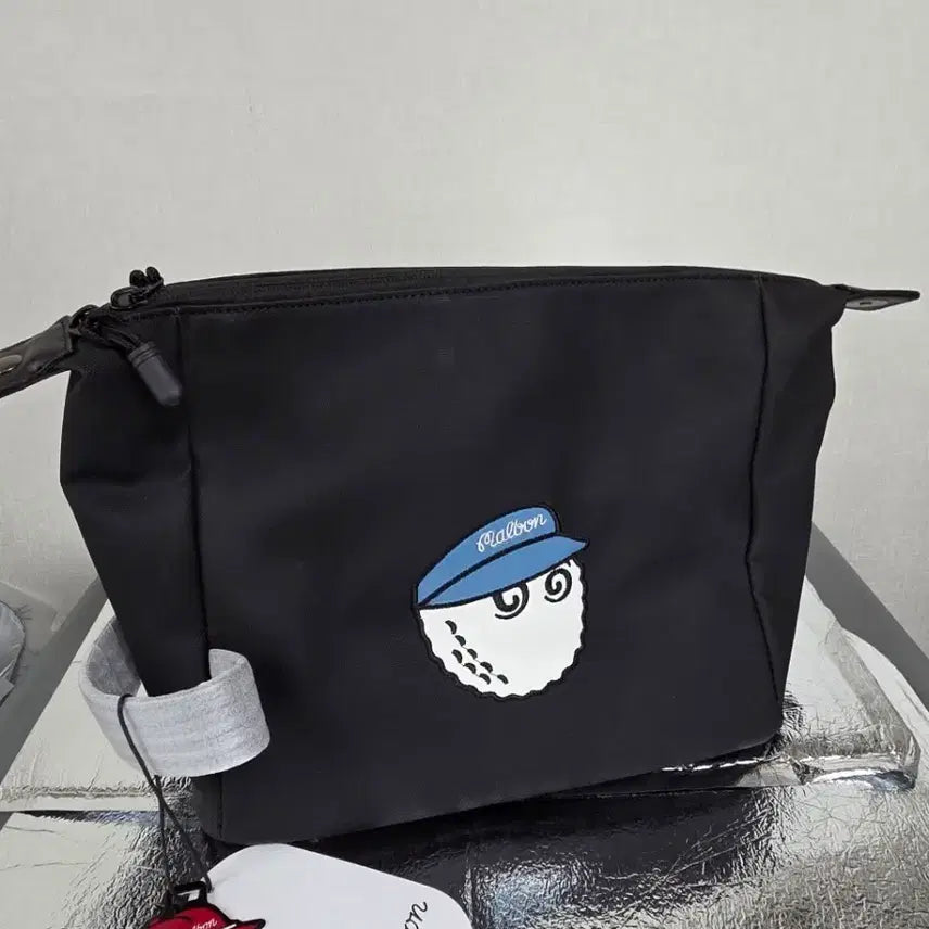 [BUNJANG] Malbon Golf Cart Bag Black Nylon / 말본 골프 카트백(특가상품)