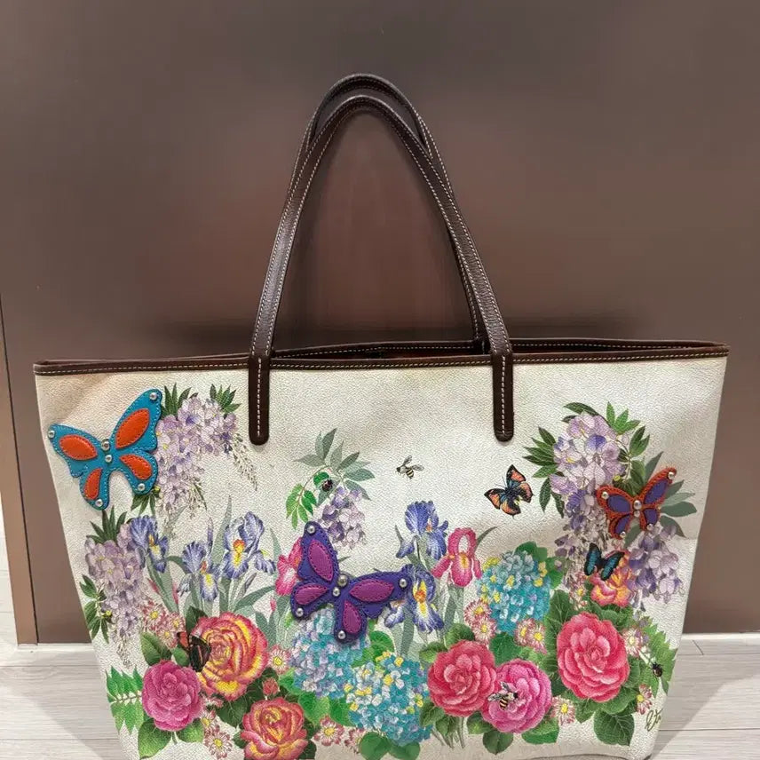 [BUNJANG] Etro Shoulder Bag Floral Butterfly Pattern / ETRO 에트로 숄더백 가방
