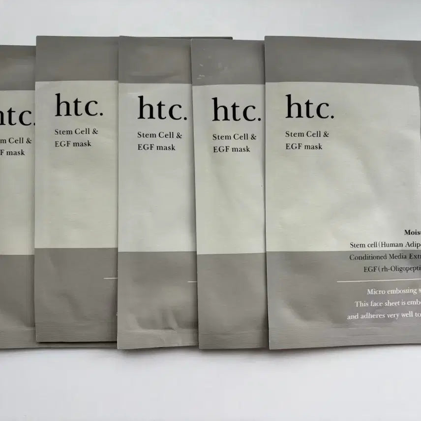 [BUNJANG] HTC Stemcell EGF Mask Pack (10 Count) / HTC 스템셀 EGF 마스크팩 10개(반값택배 무료)