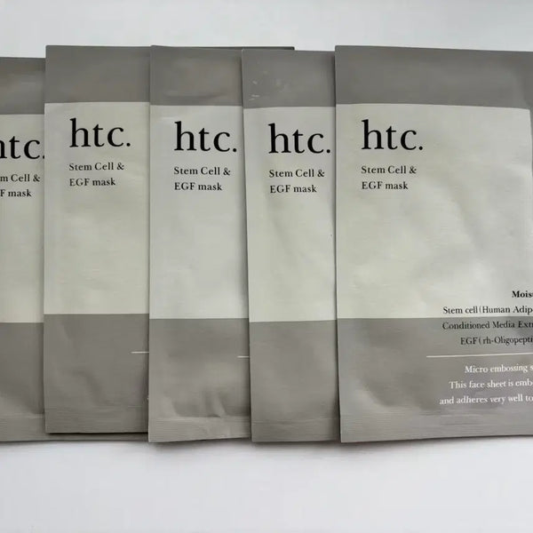 [BUNJANG] HTC Stemcell EGF Mask Pack (10 Count) / HTC 스템셀 EGF 마스크팩 10개(반값택배 무료)