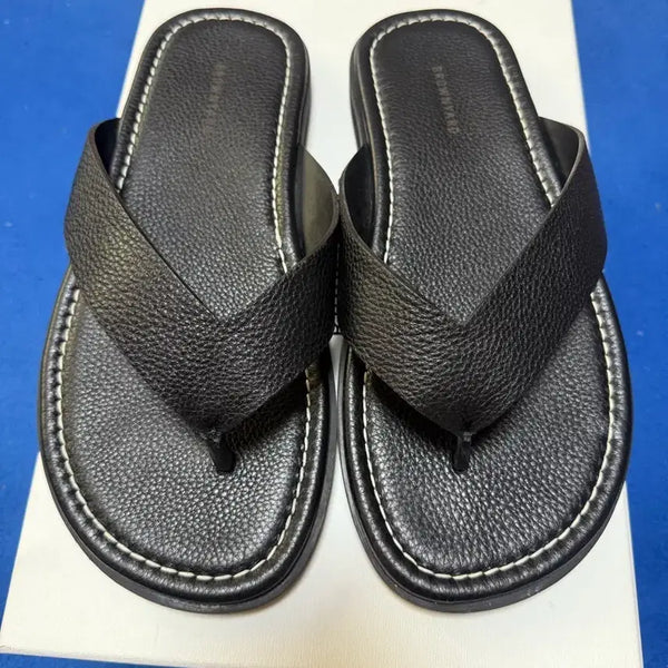 [BUNJANG] Brownyard Leather Stitch Sandals / 브라운야드 레더스티치 샌들