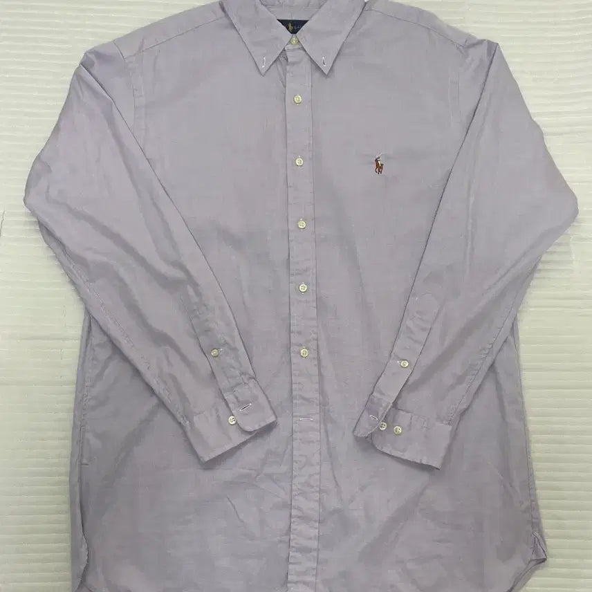[BUNJANG] Polo Ralph Lauren Lavender Shirt / 폴로 랄프로렌 라벤더 셔츠