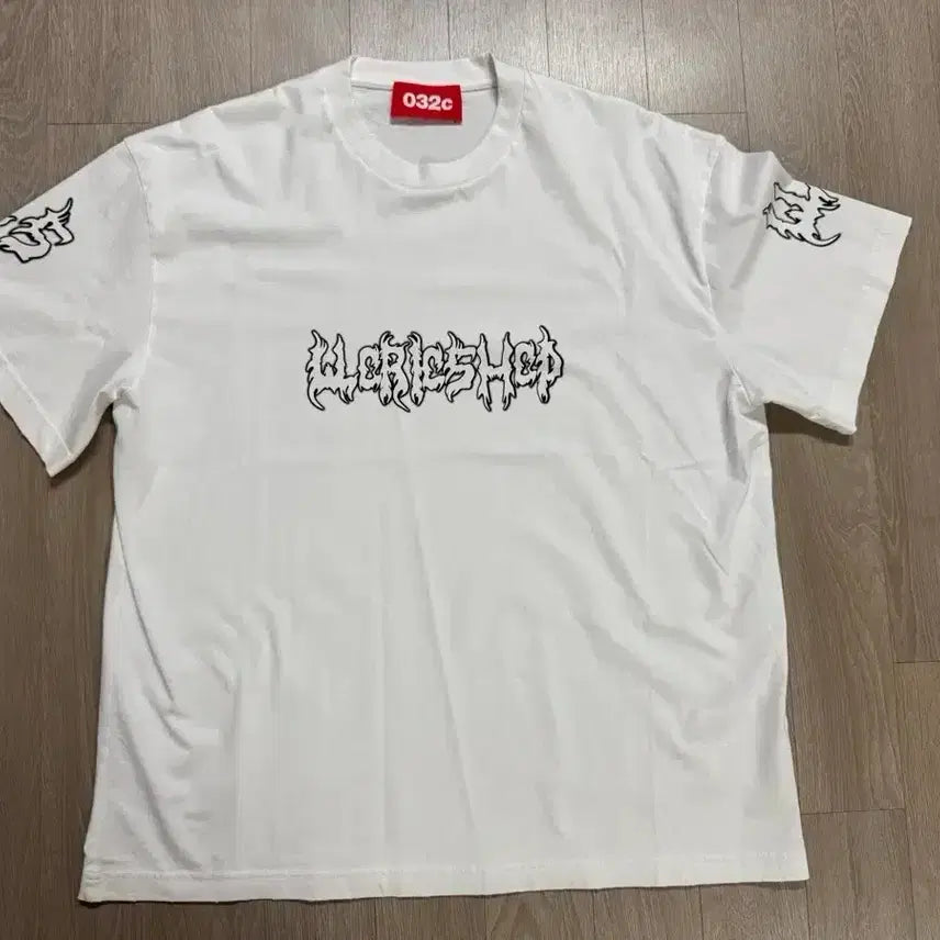 [BUNJANG] 032c Graphic T-Shirt White XL / [XL] 032c 그래픽 반팔 티셔츠 화이트
