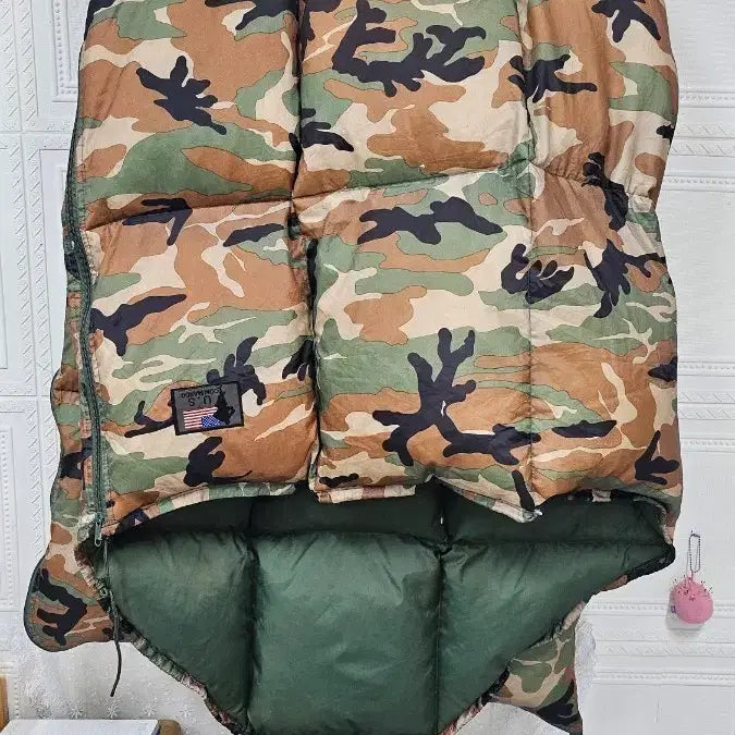 [BUNJANG] US Combat Commercial Sleeping Bag Camouflage / US 컴뱃 커머셜 침낭 카모플라주