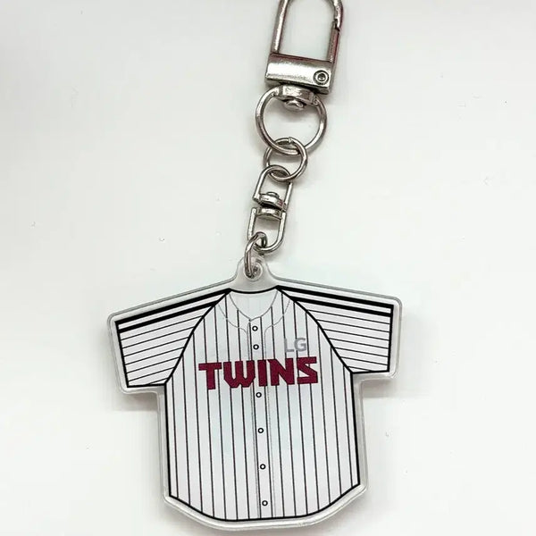 [BUNJANG] LG Twins Yoo Young Chan Baseball Uniform Keychain / 엘지트윈스 유니폼 키링 (유영찬)