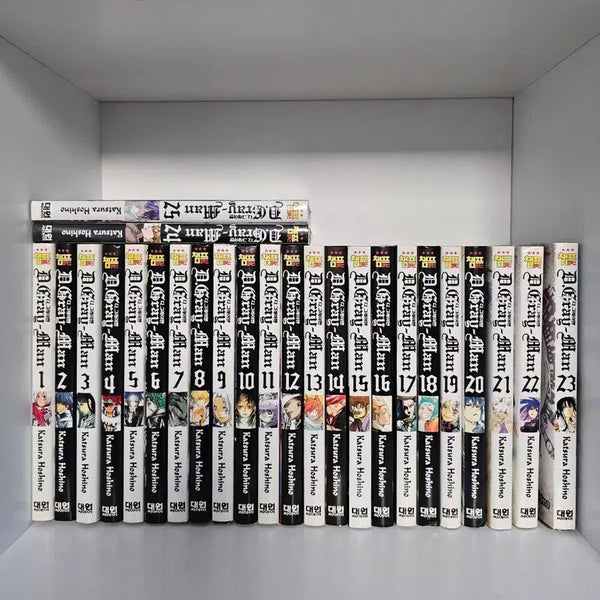 [BUNJANG] D.Gray-Man Complete Set Volumes 1-25 / D.Gray-Man 전권 (1-25권) 대원씨아이 출판