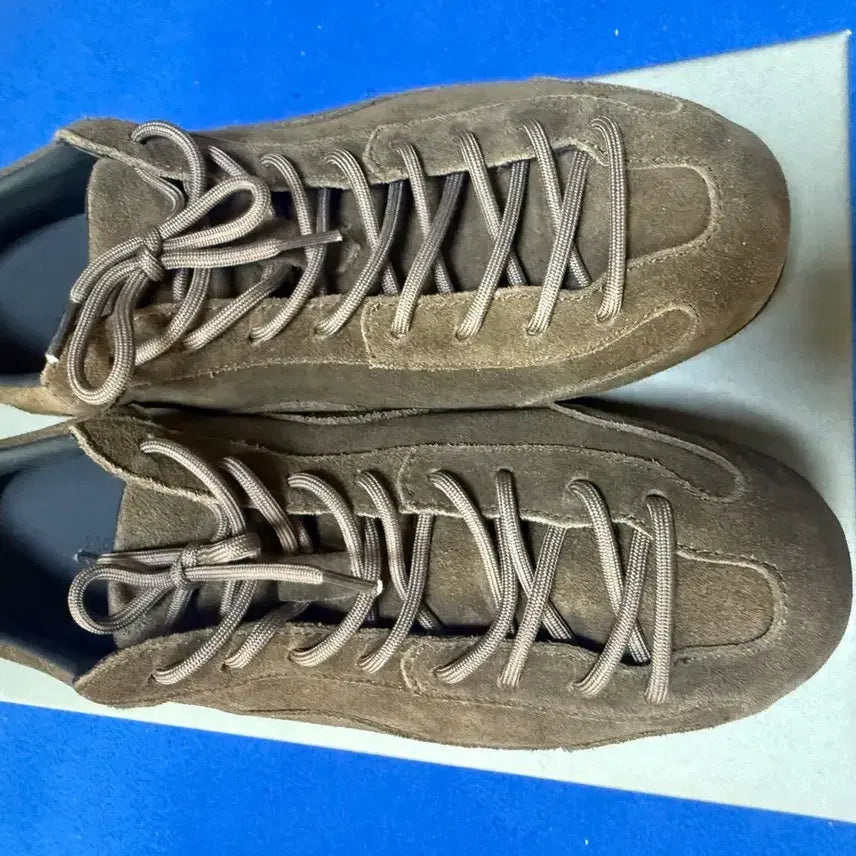 [BUNJANG] Romantic Move Bowler Sneakers Brown 260 / 로맨틱무브 보울러 스니커즈 브라운 260