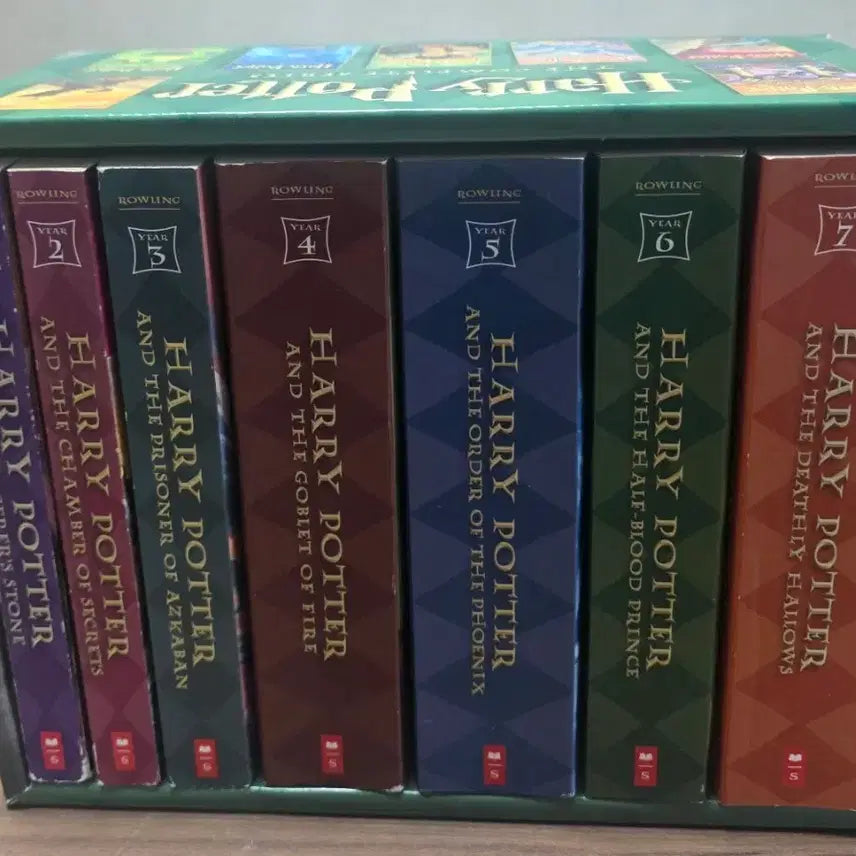 [BUNJANG] Harry Potter Series English Complete Set (Volumes 1-7) Boxed Set / 도서 해리포터 시리즈 영어전집(1~7권) 박스 세트 책