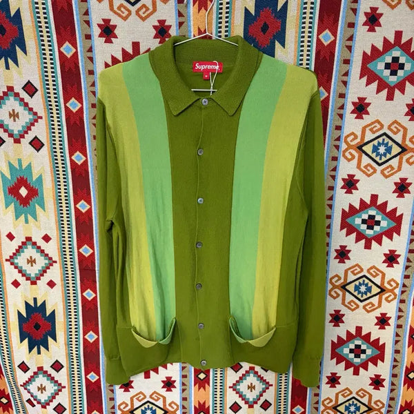 [BUNJANG] Supreme Wool Knit Cardigan / 슈프림 울 니트 가디건 M