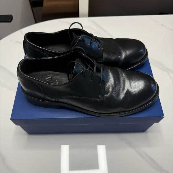 [BUNJANG] Josett Simeon Horse Leather Derby Shoes Black 270mm / 조셉트 시메온 말가죽 더비 270mm