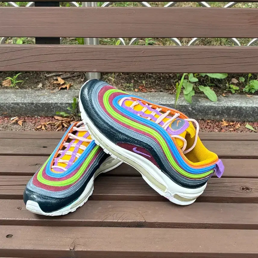 [BUNJANG] Nike Air Max 97 Custom Multicolor Sneakers / 나이키 에어맥스 97멀티컬러 커스텀