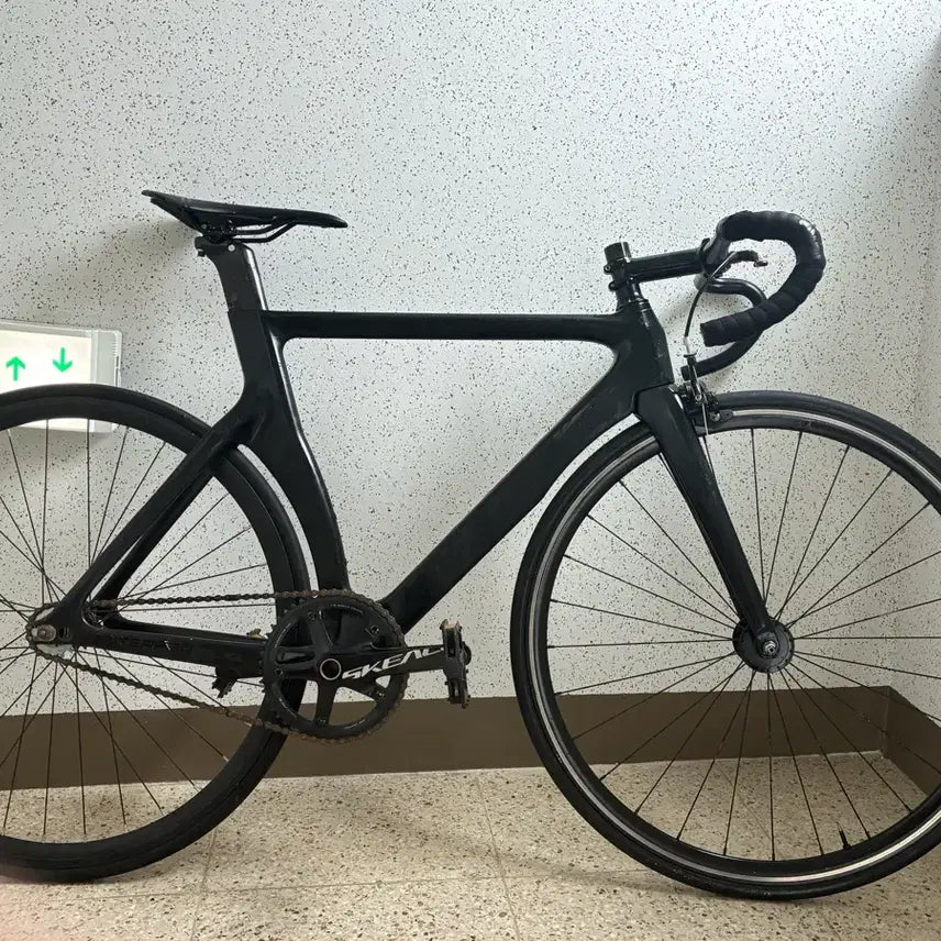 [BUNJANG] Full Carbon Track Bike Frame - Professionally Refinished / 트랙차 풀카본 도색차 판/대