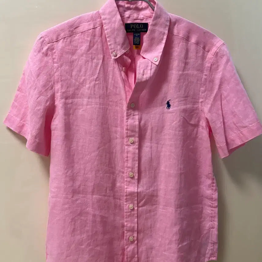 [BUNJANG] Polo Boys Linen Short Sleeve Shirt / [정품]폴로 보이즈 반팔린넨셔츠