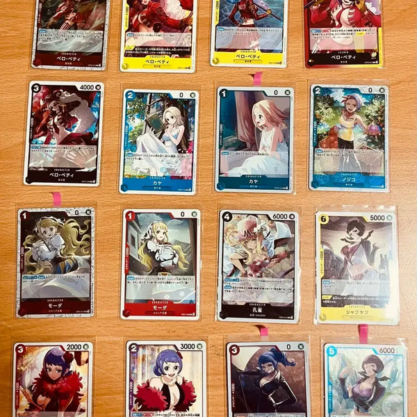 [BUNJANG] One Piece Female Character Regular Cards Bundle Set / (원피스카드)일판 원피스 여캐 R 등 일반카드 일괄 판매