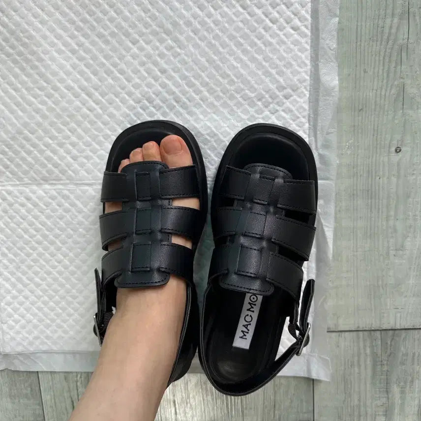 [BUNJANG] Marc Mock Black Sandals / 마크모크 샌들