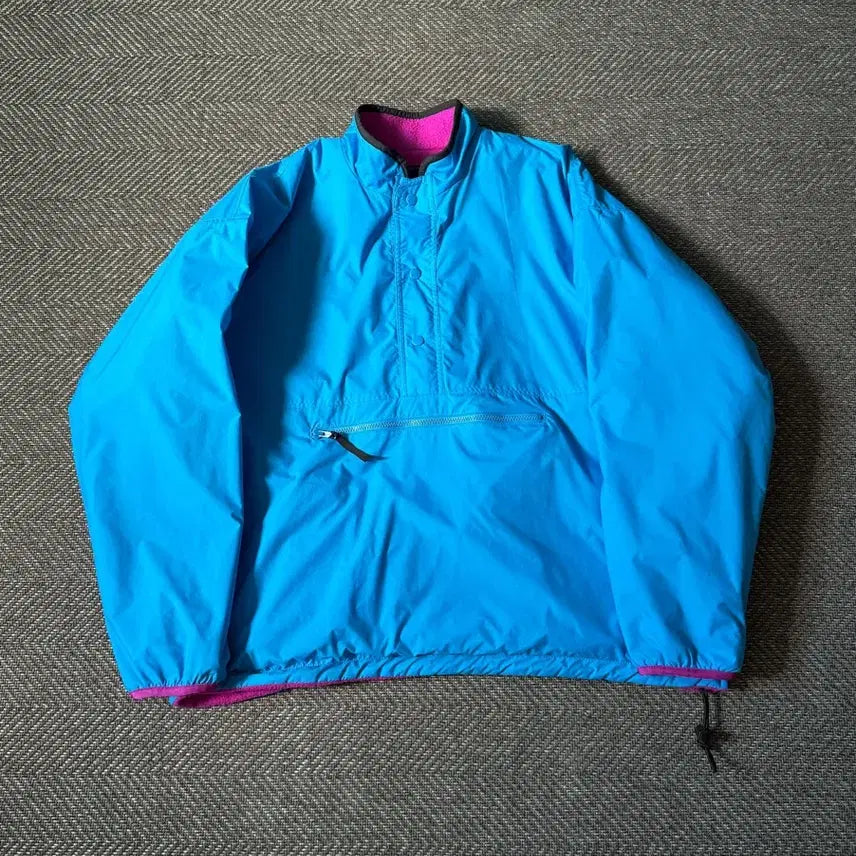 [BUNJANG] Old GAP 90s Reversible Nylon Fleece Pullover (Size 110) / 90s GAP 올드갭 리버시블 나일론 플리스 풀오버 (110)