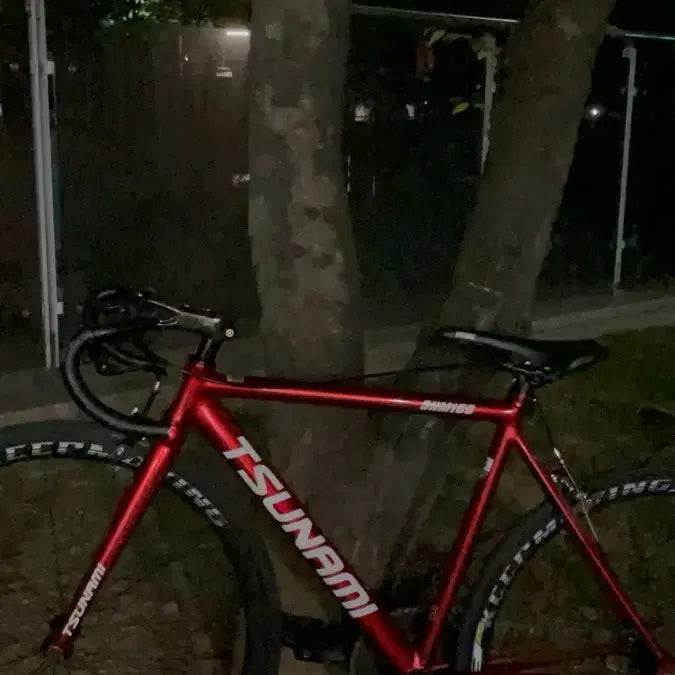 [BUNJANG] Tsunami SNM 100 S Size Red Wine Bicycle / 쓰나미 snm 100 레드와인 s사이즈