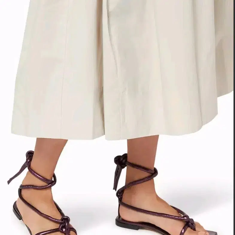 [BUNJANG] Bottega Veneta Ankle Strap Sandals (Size 37) / 보테가 베네타 앵클 스트랩 샌들 37