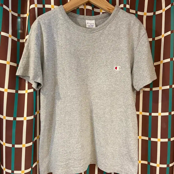 [BUNJANG] Champion T-Shirt Gray / 챔피온 반팔티 그레이