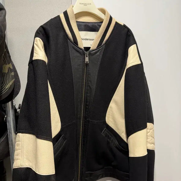 [BUNJANG] Andersson Bell Motorcycle Varsity Jacket / [XL]앤더슨벨 모터사이클 바시티 자켓