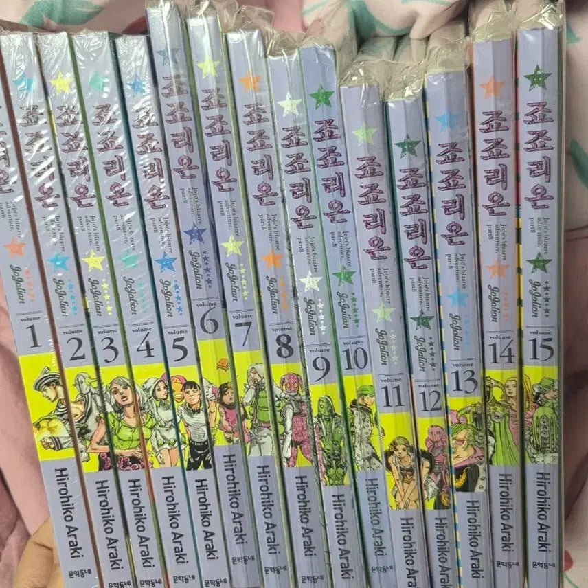 [BUNJANG] JoJo's Bizarre Adventure: The JOJOLands Manga Volumes 1-15 Bundle Set / 죠죠의 기묘한 모험 죠죠리온 만화책 1-15권 일괄