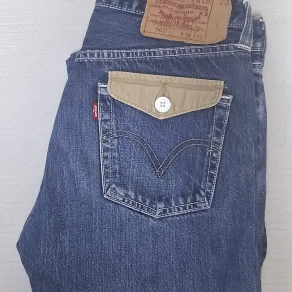 [BUNJANG] Levi's 501 Original Button Fly Denim Pants - Japanese Market Edition (W30) / (30 일본판) 00s 리바이스501 Original 데님팬츠