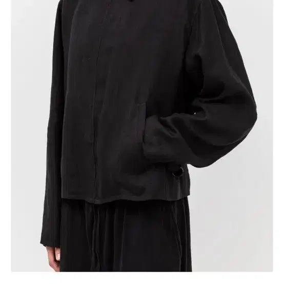 [BUNJANG] COMOLI Kanapa Zip Short Jacket Black / 코모리 카나파 집 쇼트 자켓 블랙