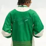 [BUNJANG] Andersson Bell Green Leather Suede Motorcycle Jacket / 앤더슨벨 모터사이클 자켓 그린 레더 스웨이드