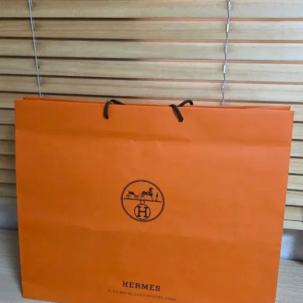 [BUNJANG] Hermès Large Shopping Bag / 에르메스 대형 쇼핑백 팝니다.